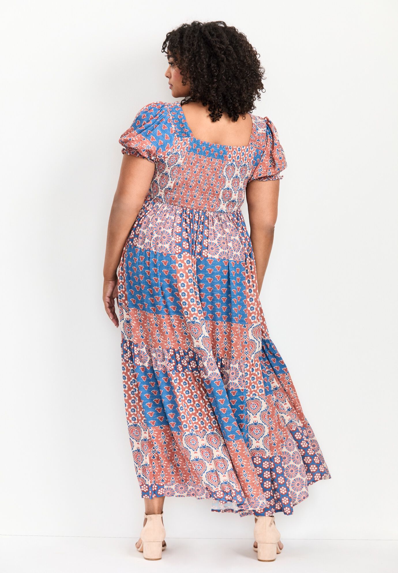 Sophia Shirred Bodice Maxi Dress, CASABLANCA, alternate image number 2