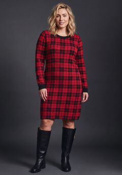 Calista Crewneck Sweater Dress