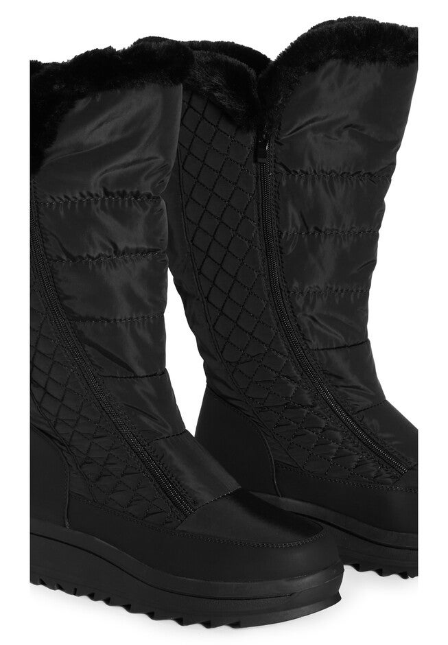 Fiona Cold Weather Boot, BLACK, alternate image number 5