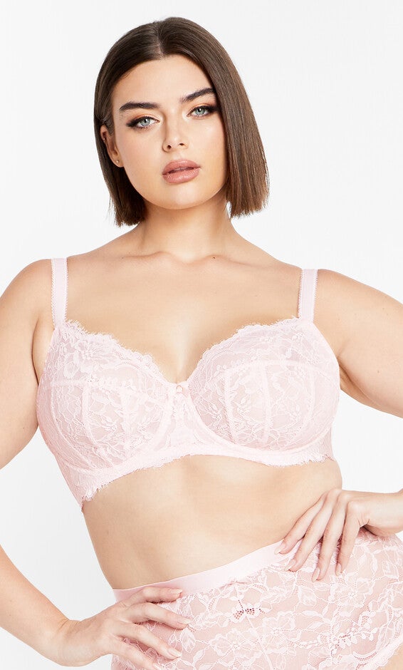 Lara Underwire Bra - blush, PINK, hi-res image number null