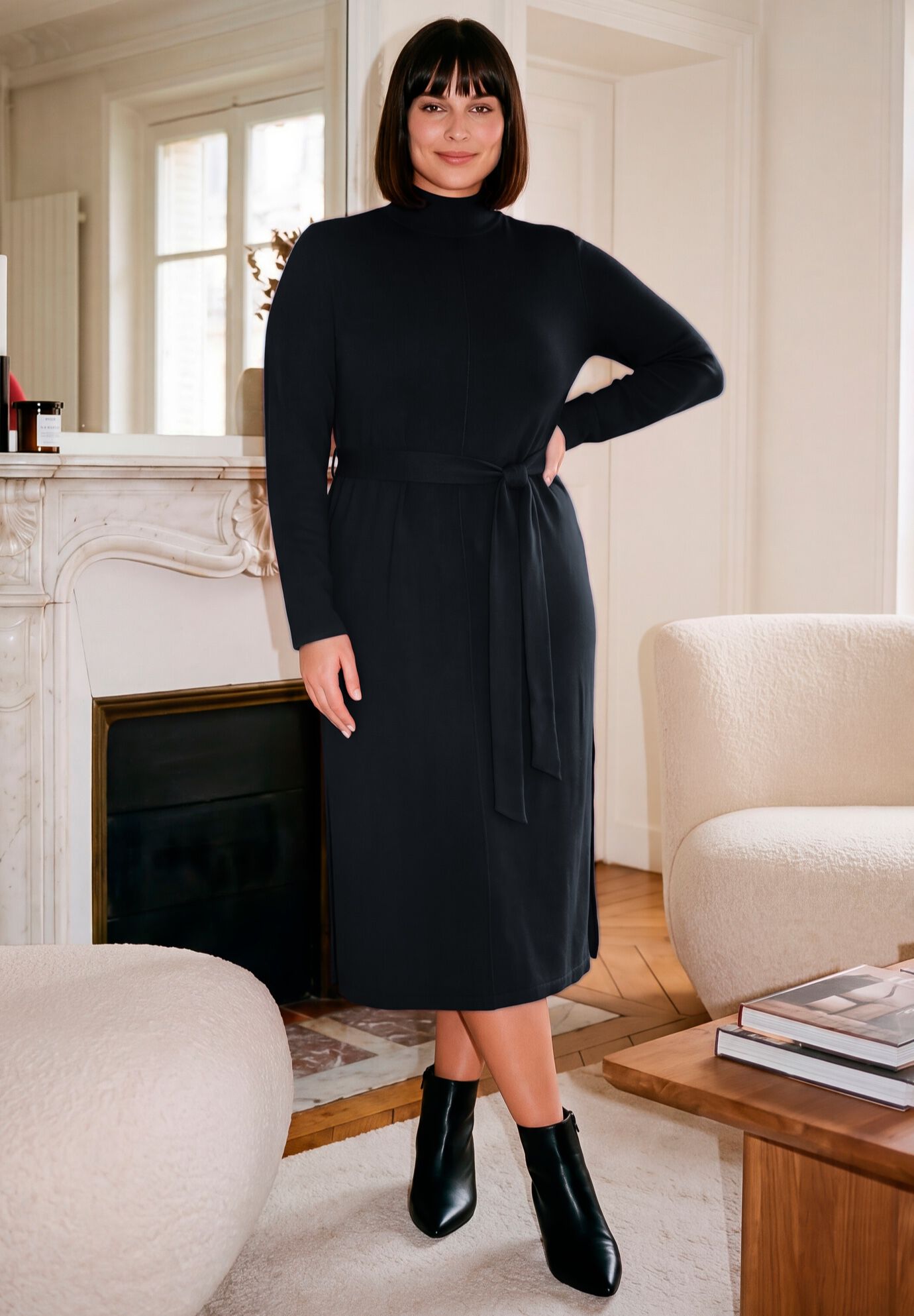 Ray Of Light Dress, BLACK, alternate image number 2