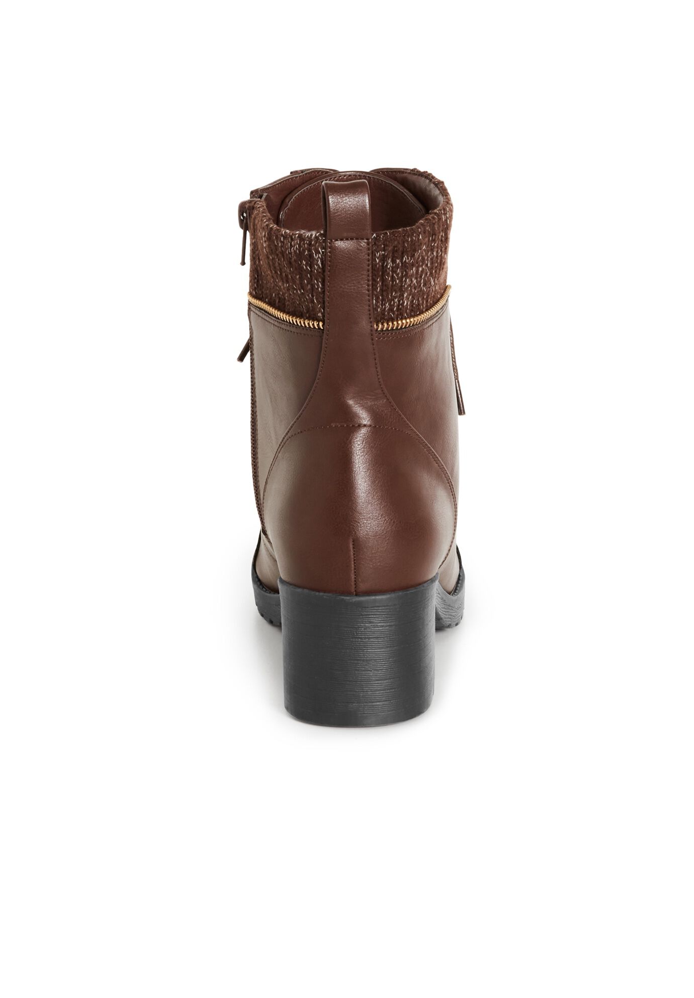 WIDE FIT Rita Ankle Boot, BROWN, alternate image number 2