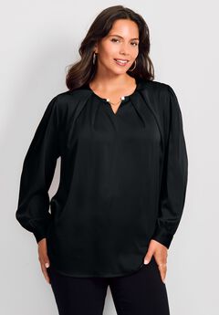 Plus Size Trendy Party Tops