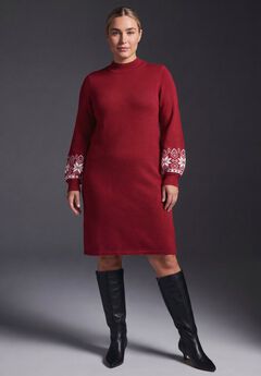 Farrah Fair Isle Dress