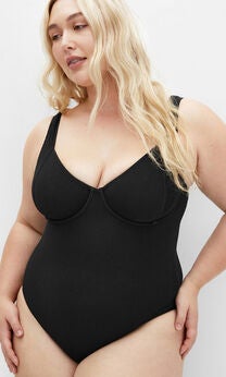 Corfu Underwire 1 Piece - black