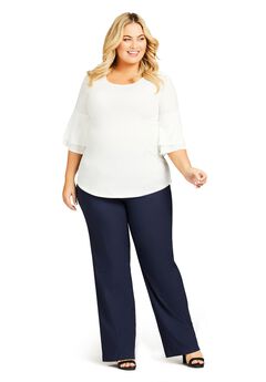 Super Stretch Slim Flare Pant