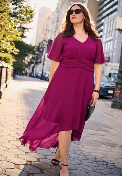Plus Size Hi Low Dresses