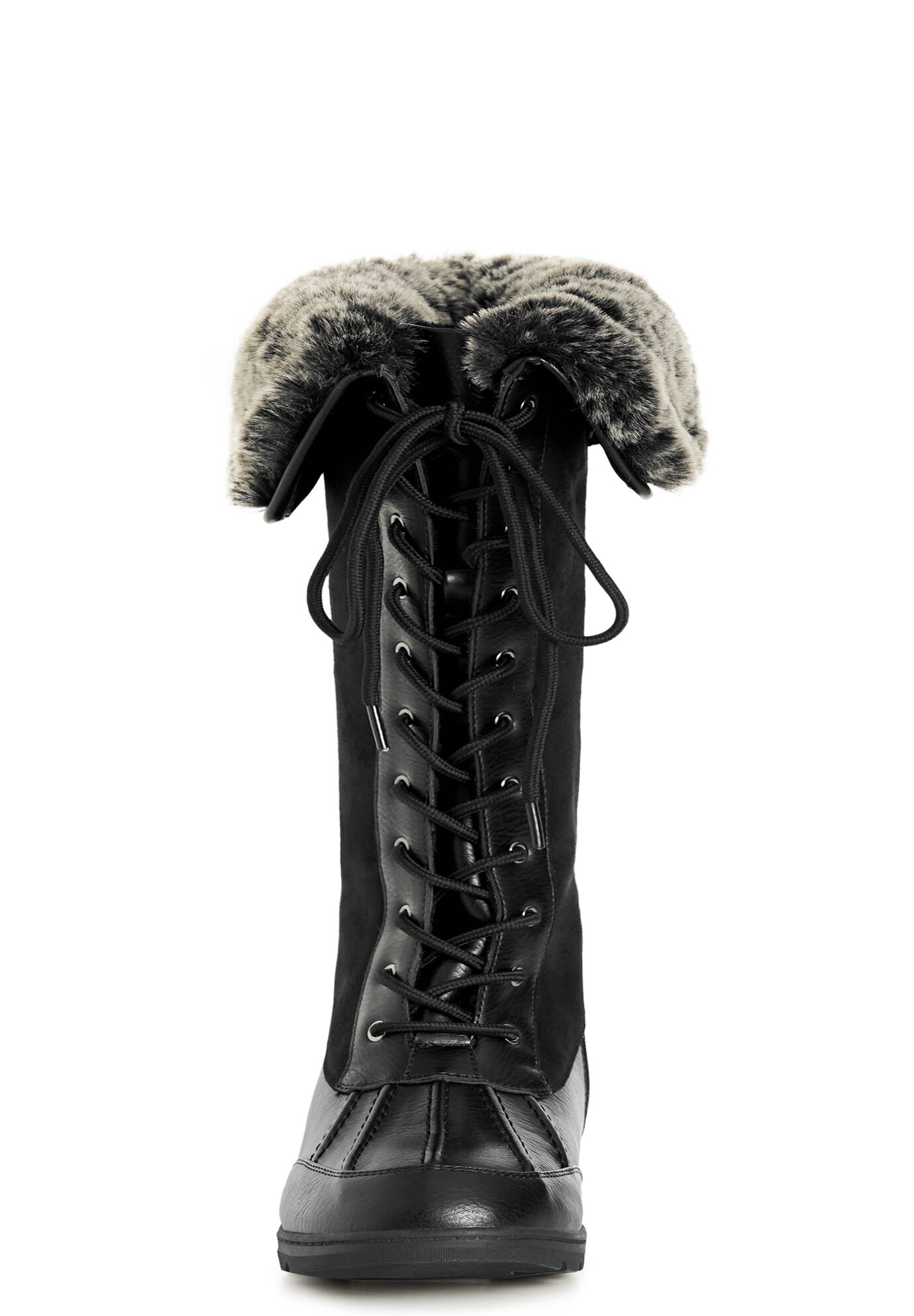 Alexis Cold Weather Boot, BLACK, alternate image number 4