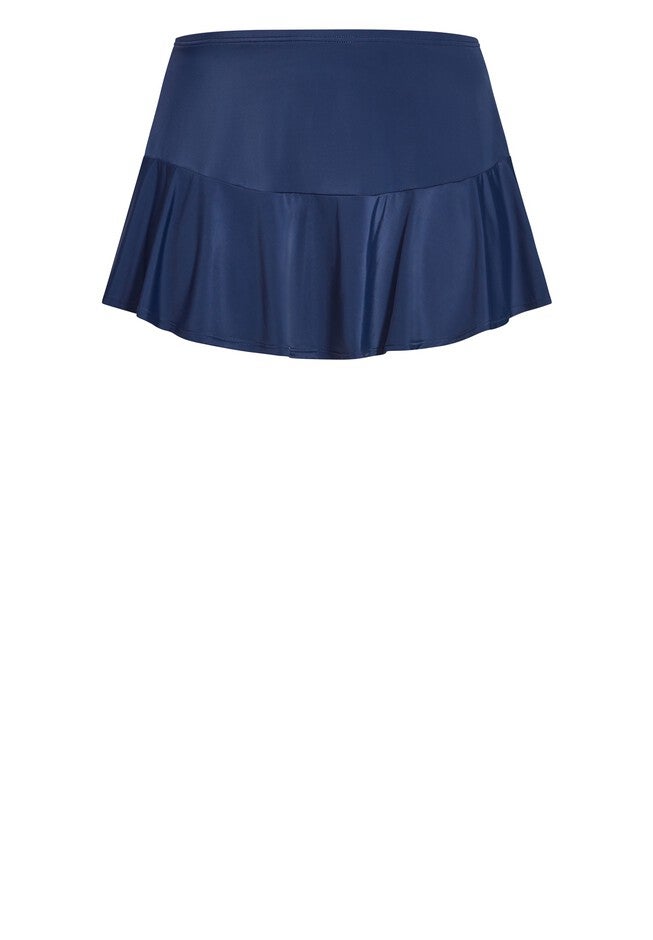 Swim Full Brief Skirt, NAVY, alternate image number null
