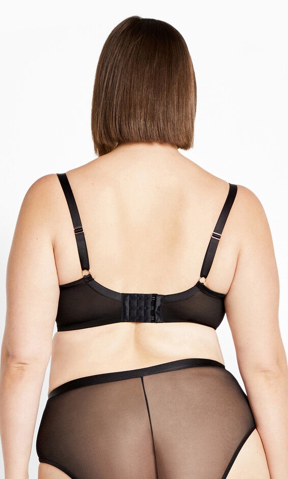 Kristin Demi Underwire Bra - black, BLACK, alternate image number 2