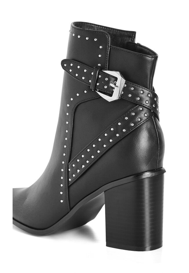 WIDE FIT Orly Ankle Boot - black, BLACK, alternate image number null