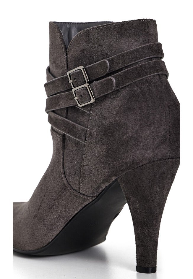 WIDE FIT Sultry Ankle Boot - steel, STEEL, alternate image number null