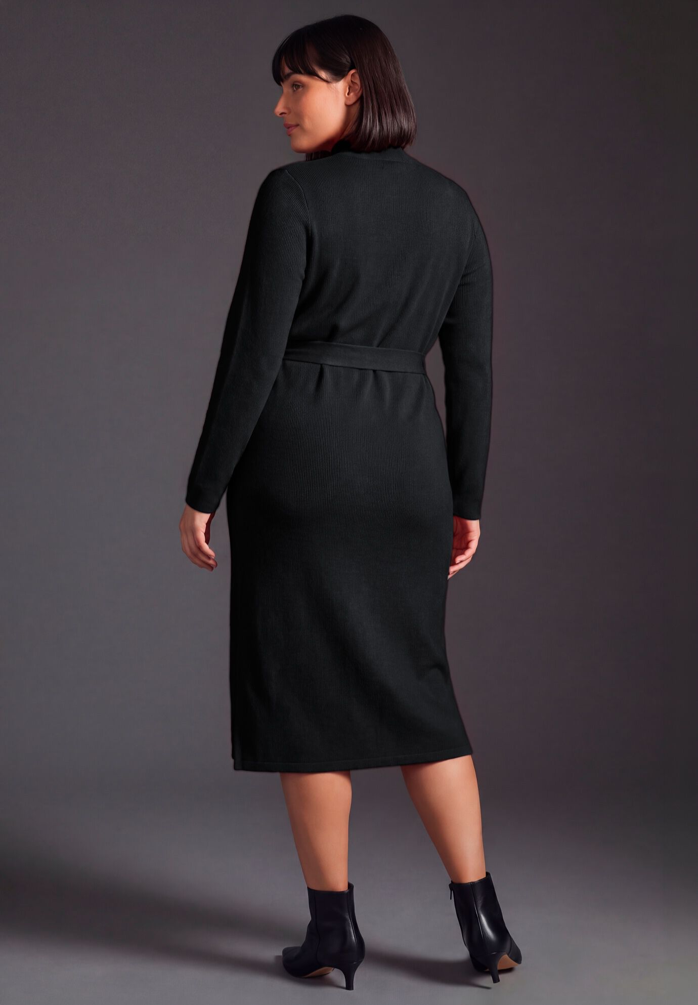 Ray Of Light Dress, BLACK, alternate image number 4