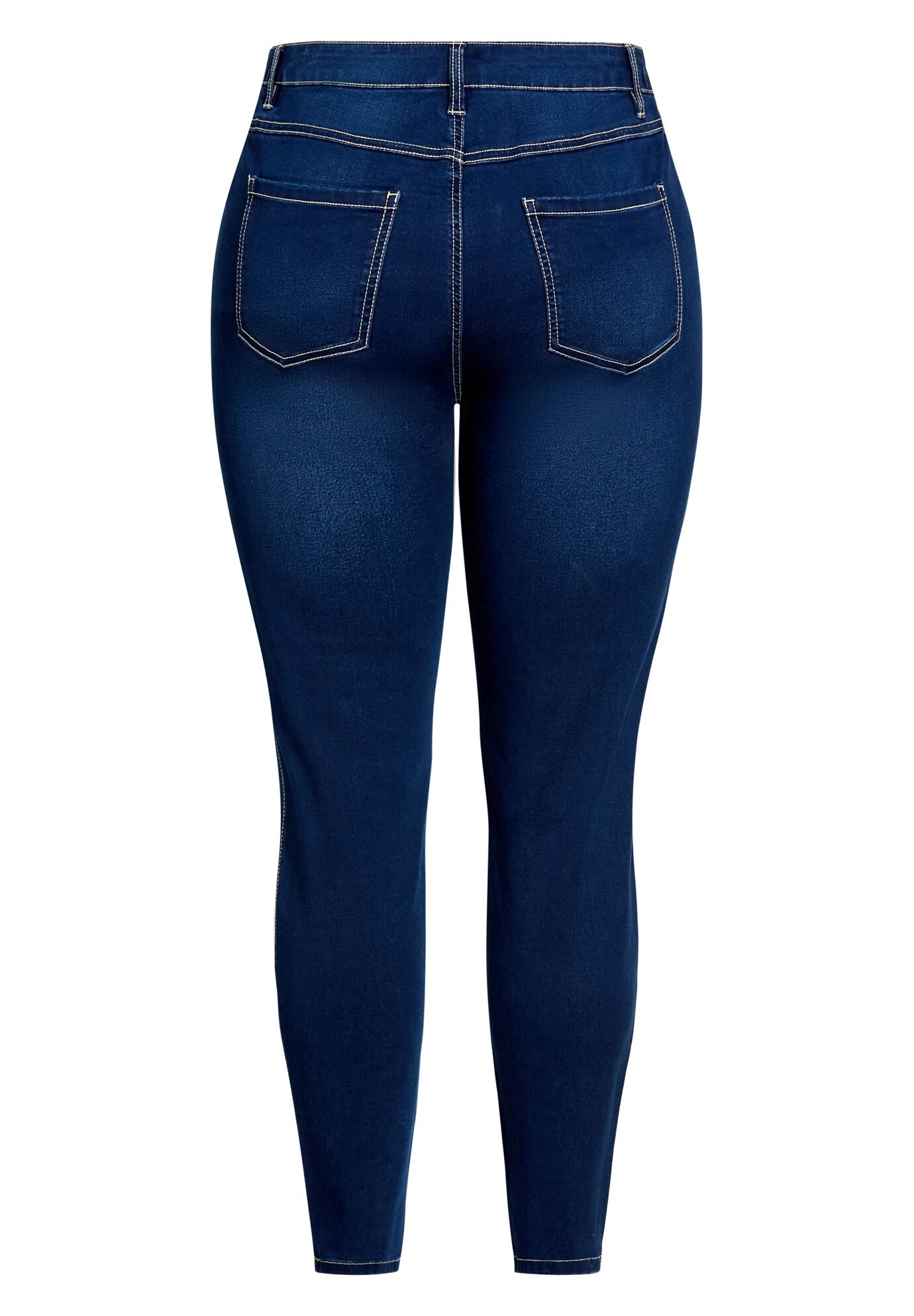 Butter Denim Skinny Jean, DARK WASH, alternate image number 2