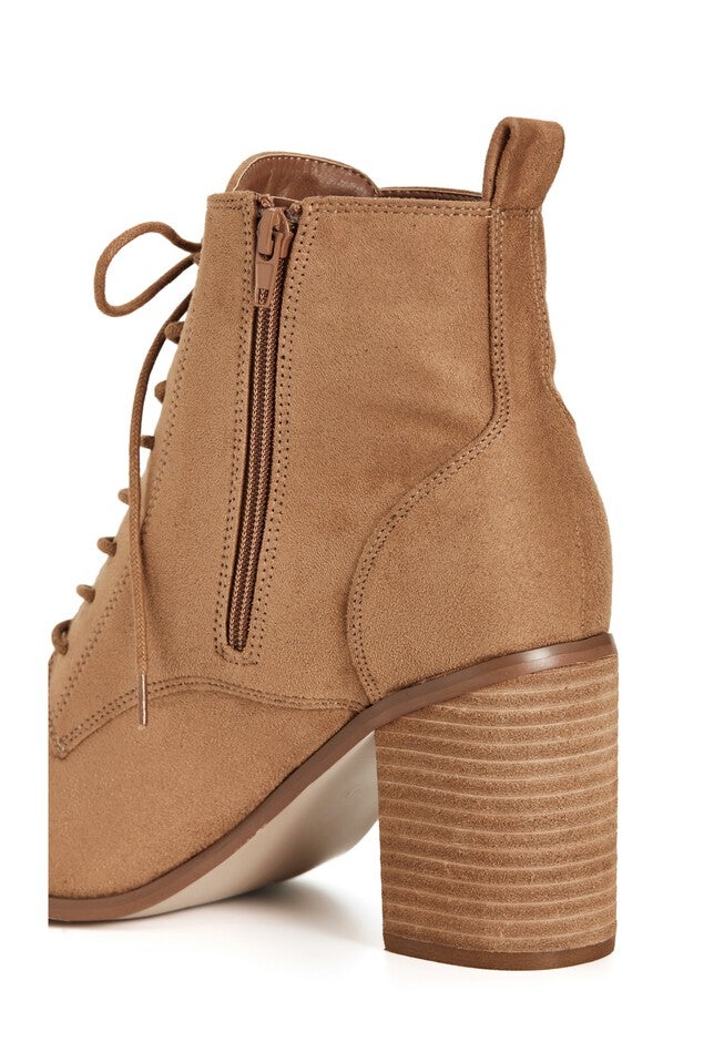 WIDE FIT Calista Ankle Boot - tan, TAN, alternate image number null