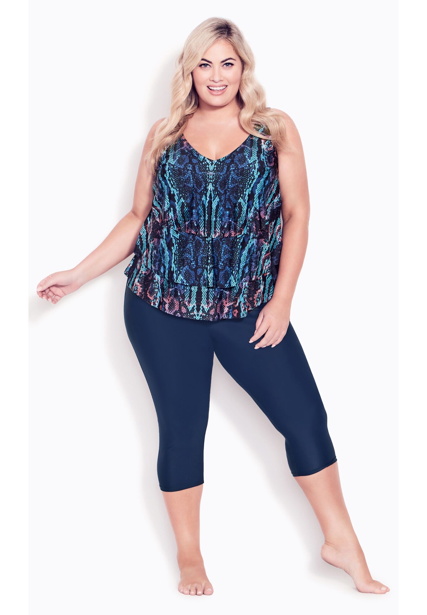 Swim Capri, NAVY, hi-res image number 0