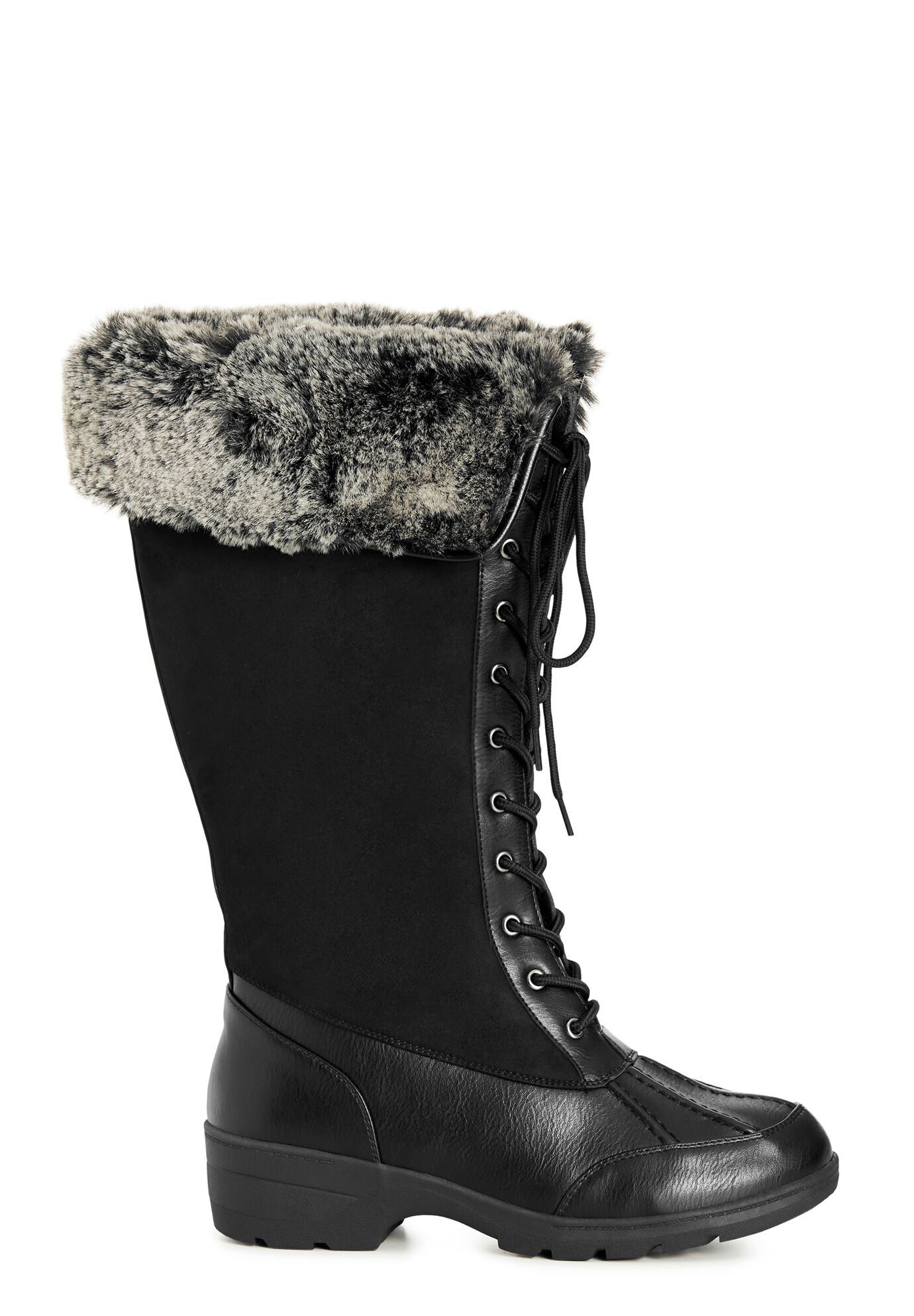 Alexis Cold Weather Boot, BLACK, alternate image number 5