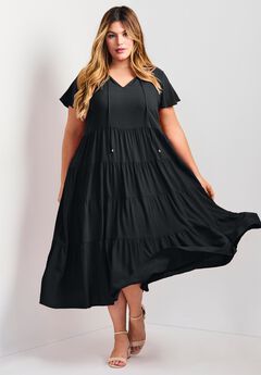 Plus Size Stylish Black Dresses