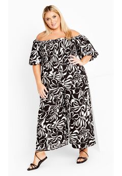 Annabelle Print Jumpsuit
