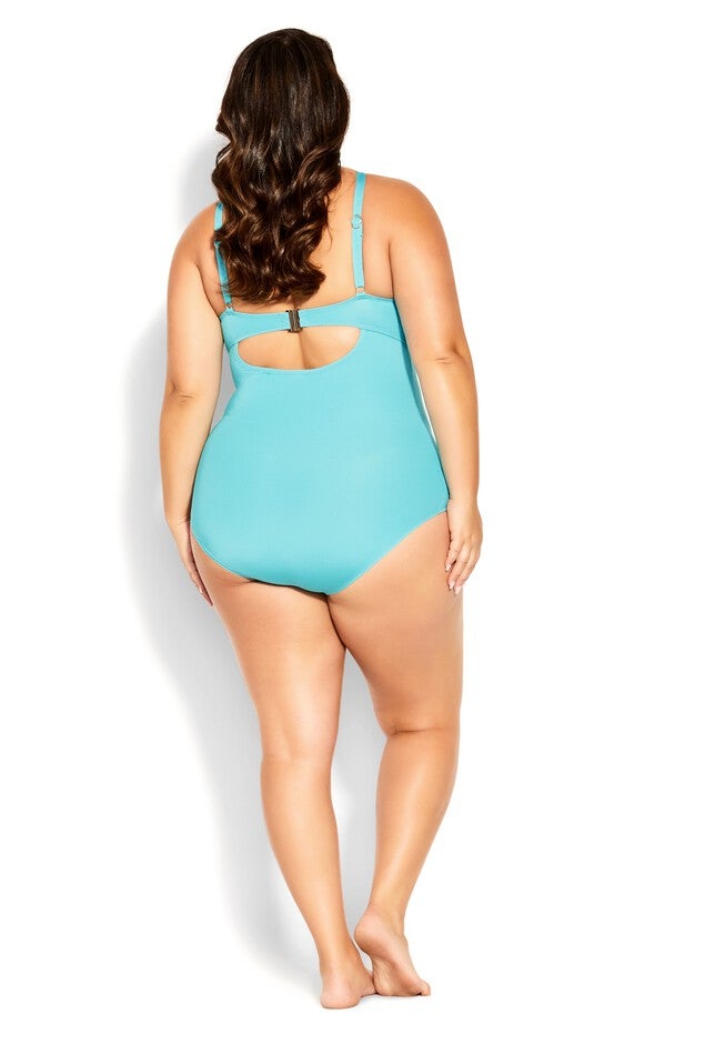 Cancun Underwire 1 Piece - ocean blue, BLUE, on-hover image number 1