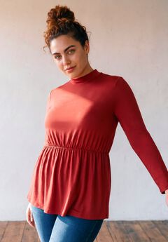 Flowy Peplum Top