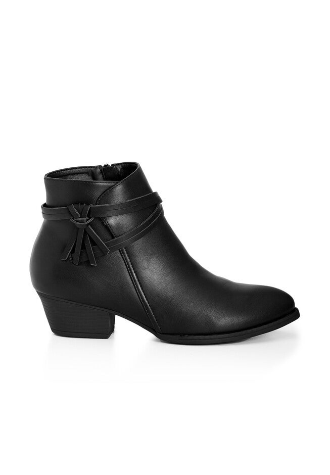 Halsten Ankle Boot, BLACK, alternate image number null
