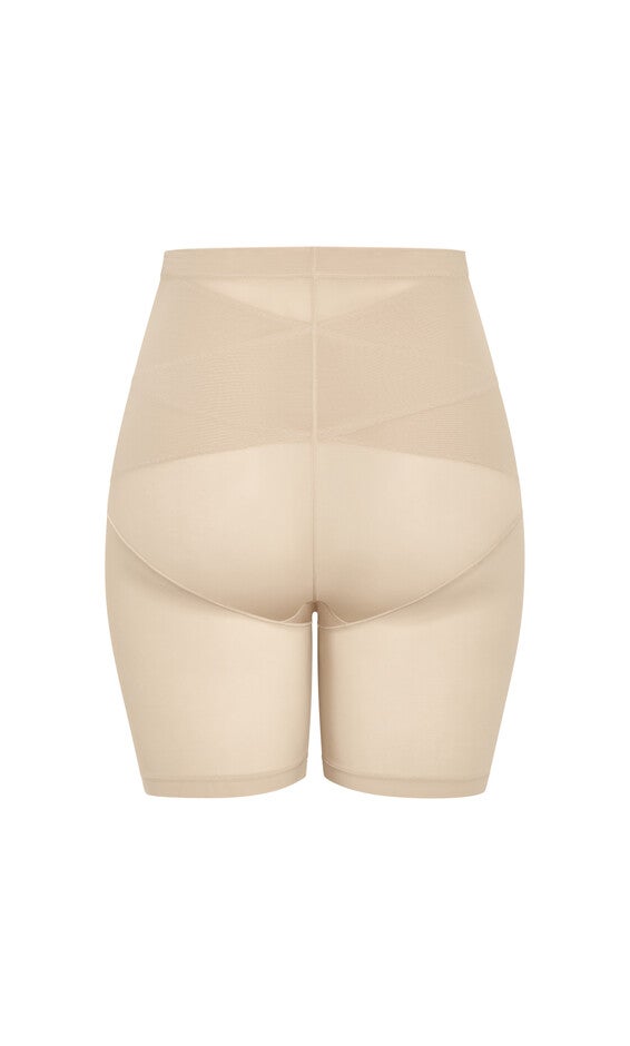 Power Mesh Short - latte, BROWN, alternate image number 3