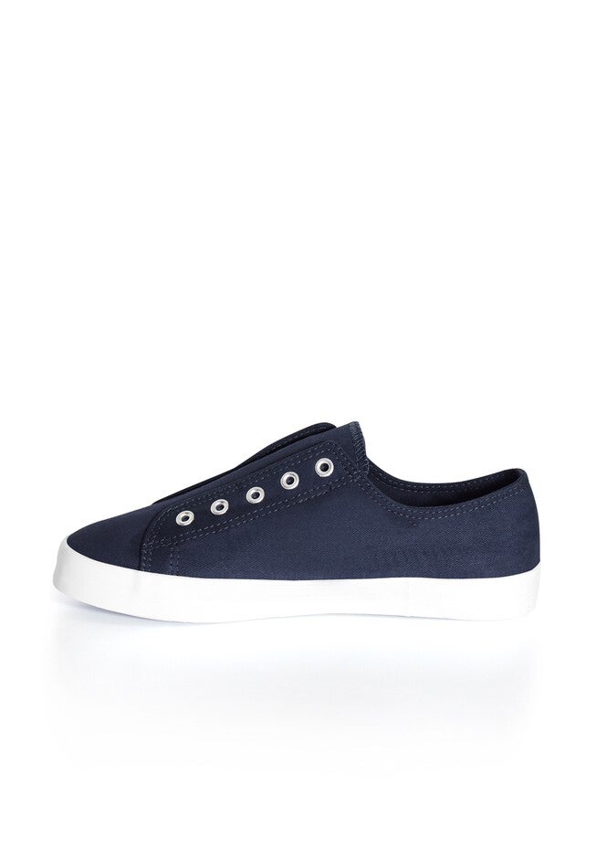 Laceless Sneaker, NAVY, alternate image number null