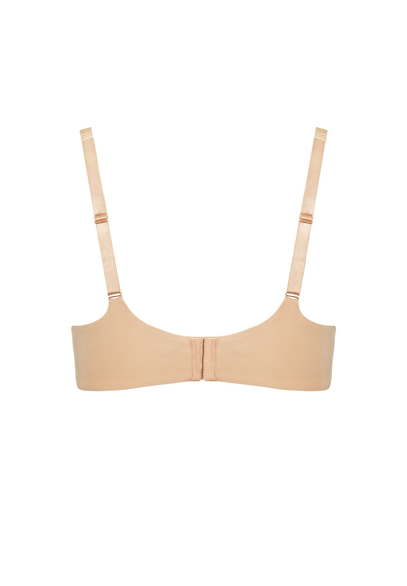 Underwire Basic Plunge Neckline Bra, NUDE, alternate image number 4
