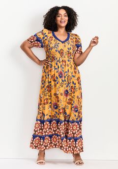 Eve Border Dress