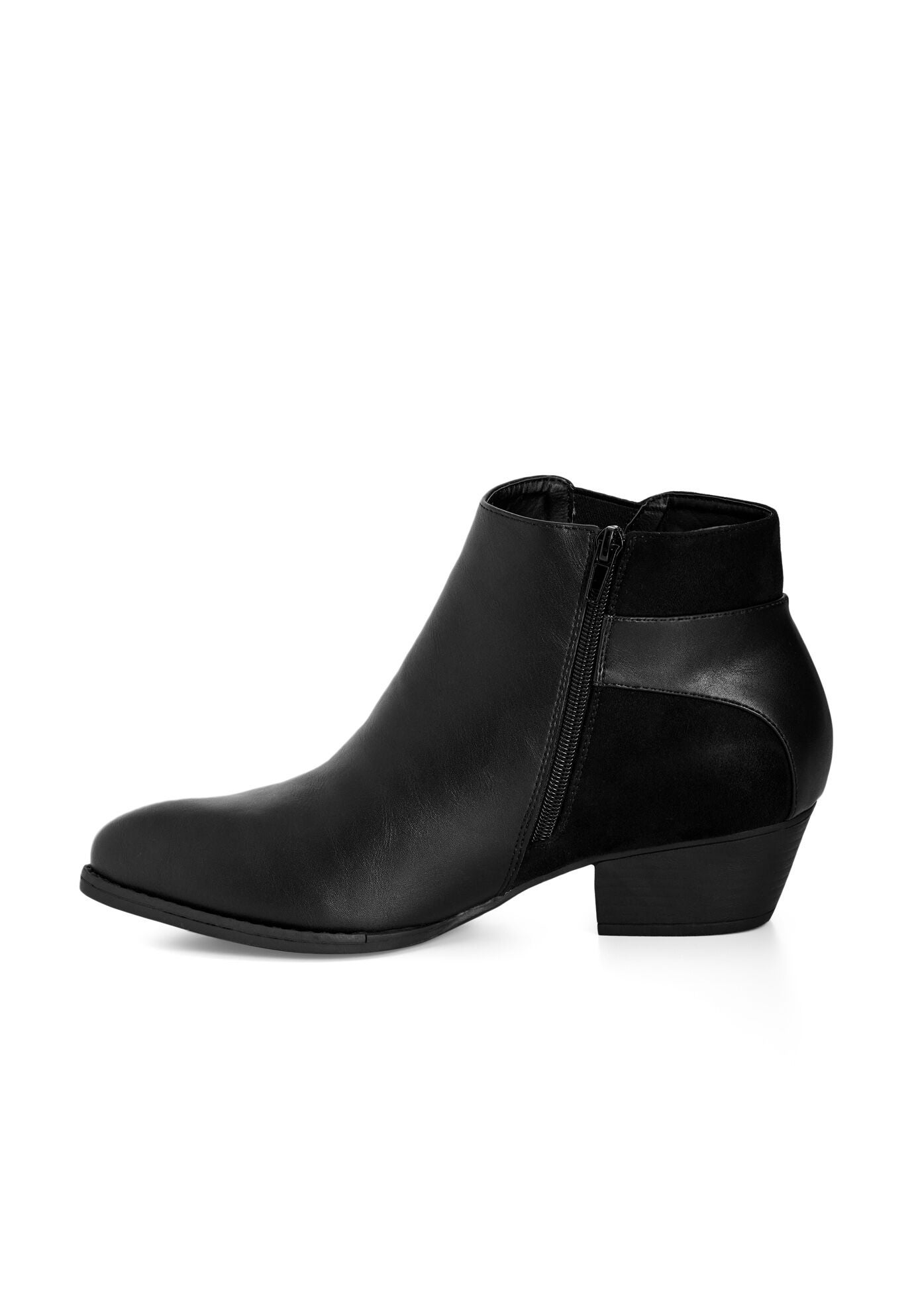 Haley Ankle Boot, BLACK, alternate image number 3