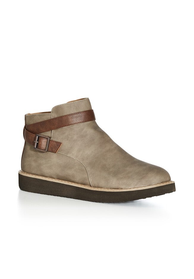 Valentina Wide Width Ankle Boot, GREY, hi-res image number null