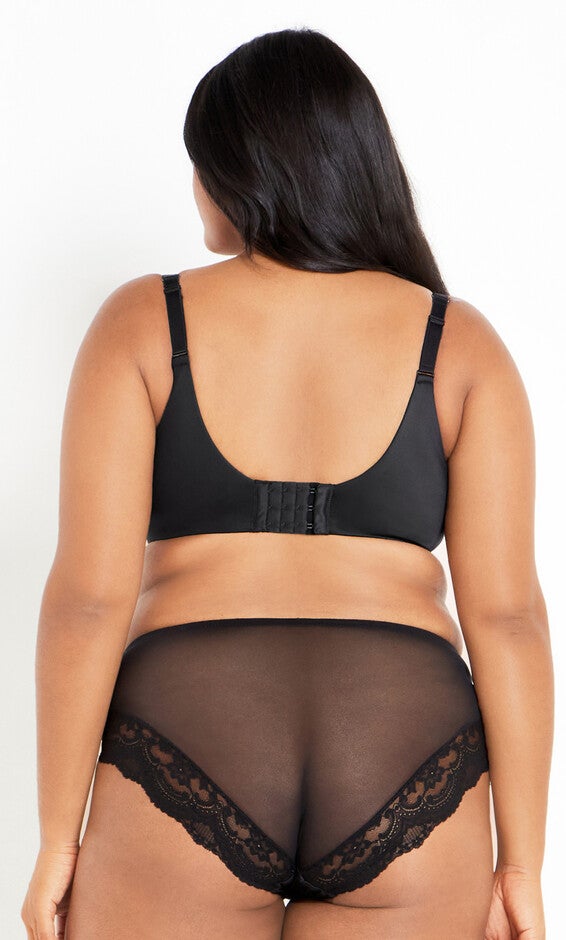 Smooth & Chic T-Shirt Bra - black, BLACK, alternate image number null