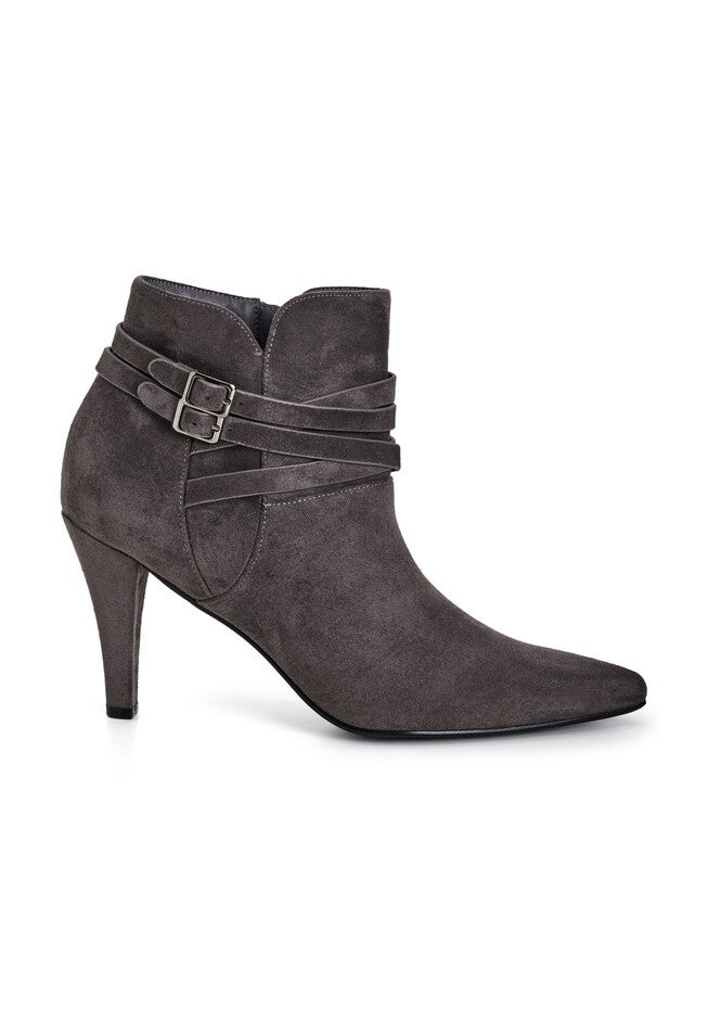 WIDE FIT Sultry Ankle Boot - steel, STEEL, on-hover image number null