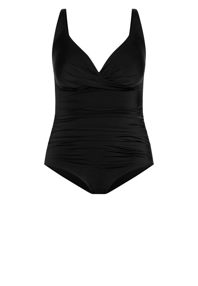 Azores Drape 1 Piece - black, BLACK, alternate image number 2