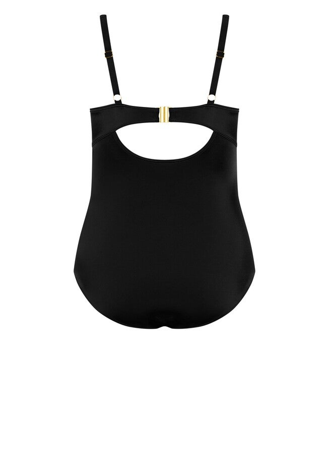 Azores Drape 1 Piece - black, BLACK, alternate image number 3