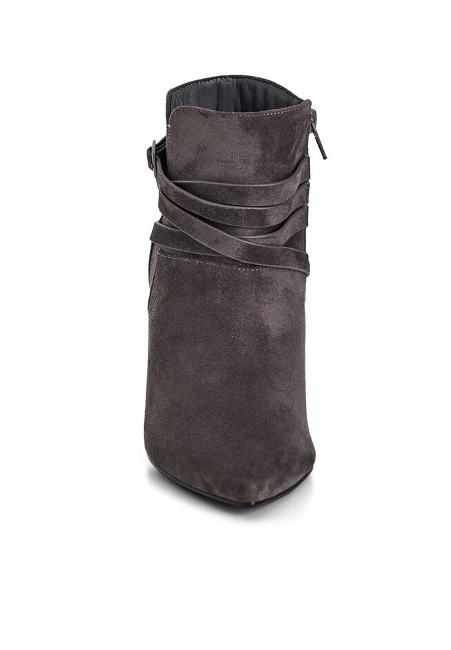 WIDE FIT Sultry Ankle Boot - steel, STEEL, alternate image number null