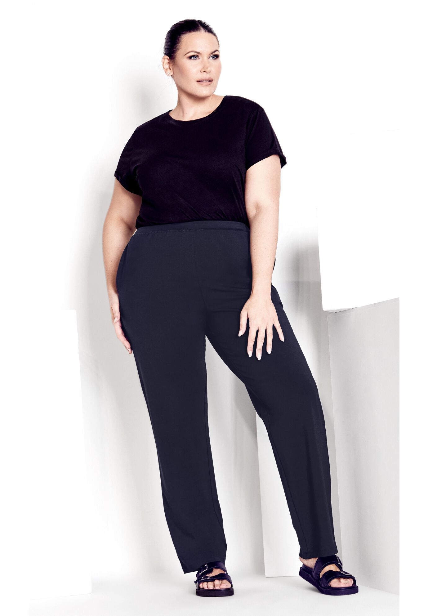 Active Pant, NAVY, on-hover image number 1