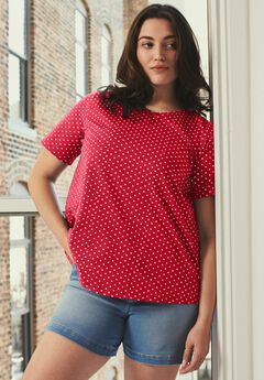 Criss-Cross Back Tee