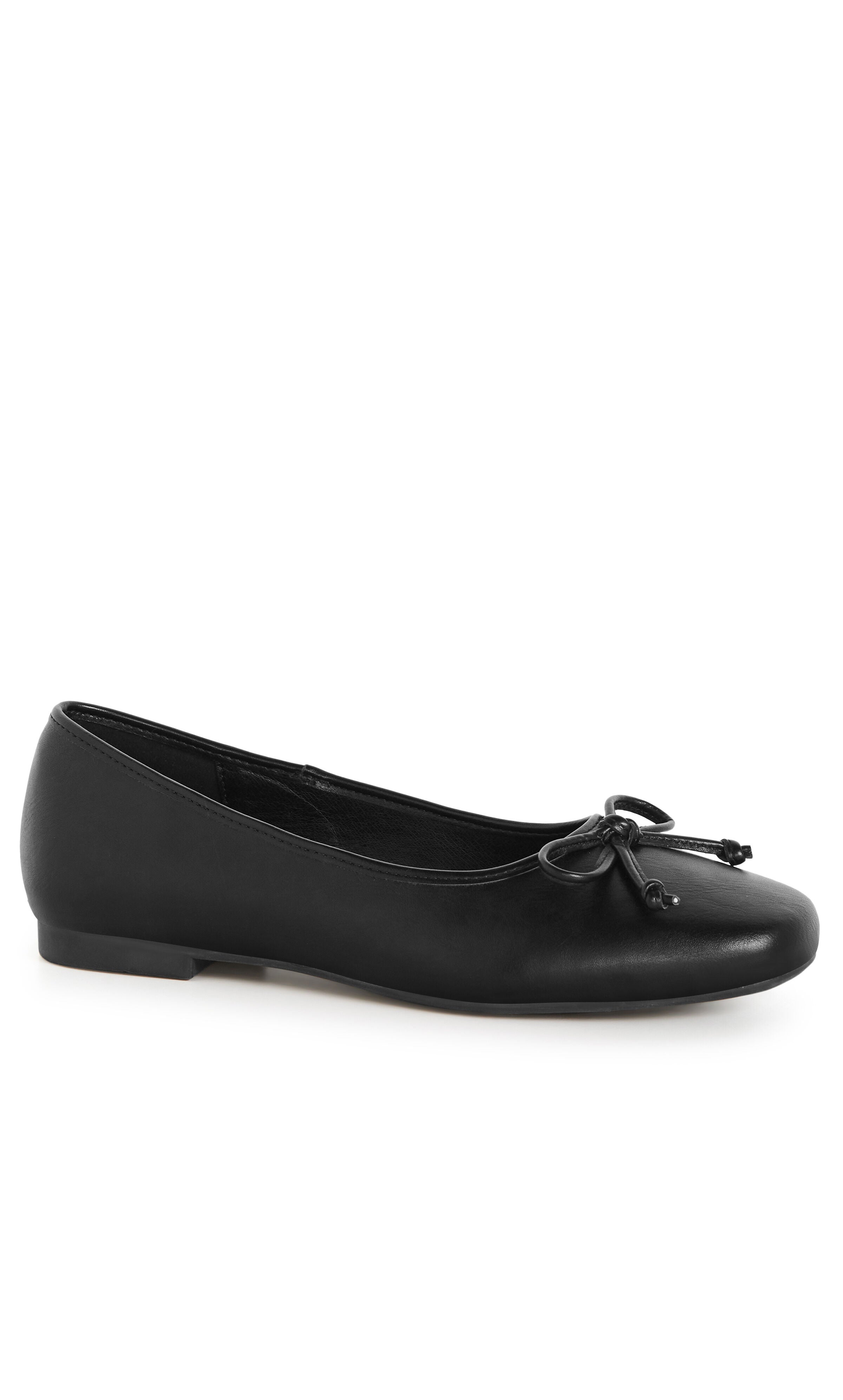 WIDE FIT Ella Ballet Flat - black, BLACK, alternate image number 1