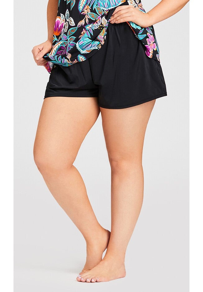 Swim Short, BLACK, alternate image number 3