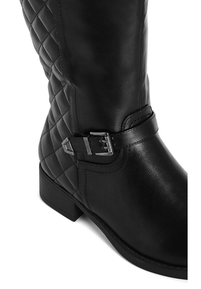 Ivory Tall Boot, BLACK, alternate image number null