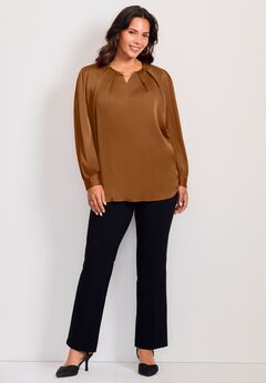Chain Detail Satin Top