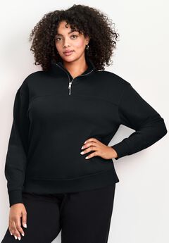 Piper Half-Zip Sweat Top