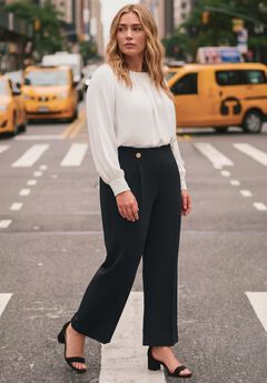 Cool Hand Wide Leg Trouser