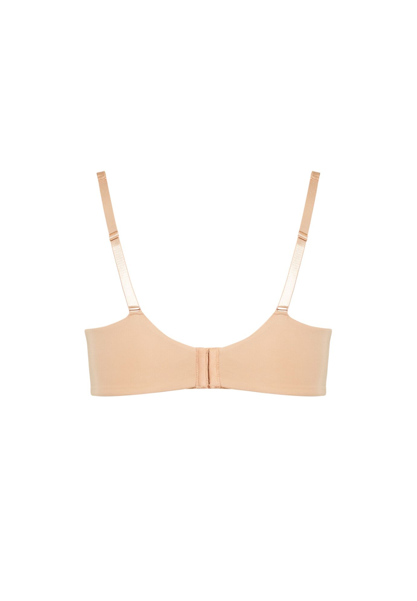 Basic Plunge Wire-Free Bra, NUDE, alternate image number 2