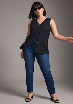 Butter Denim Curvy Straight Leg Jean