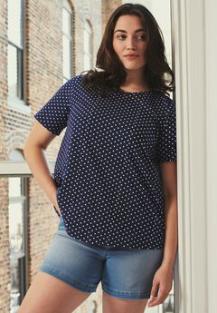 Criss-Cross Back Tee