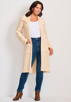 Cable Cardigan
