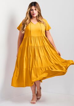Yellow Dress For Autumn